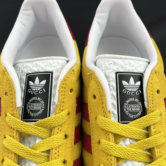 Gucci x Adidas Gazelle Mens sneakers size 8 - Picture 4 of 13
